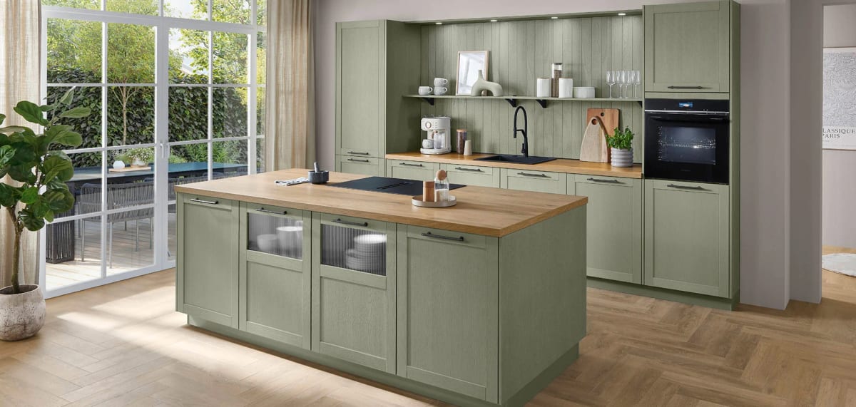 Rénovation « Bouquet 12 m² », cuisine en formule Clé en main